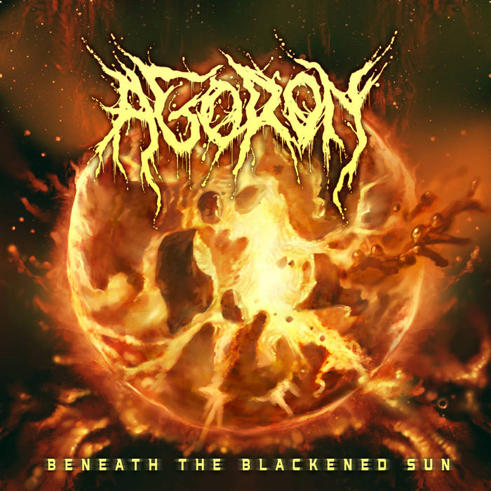 AGORON - Beneath The Blackened Sun cover 