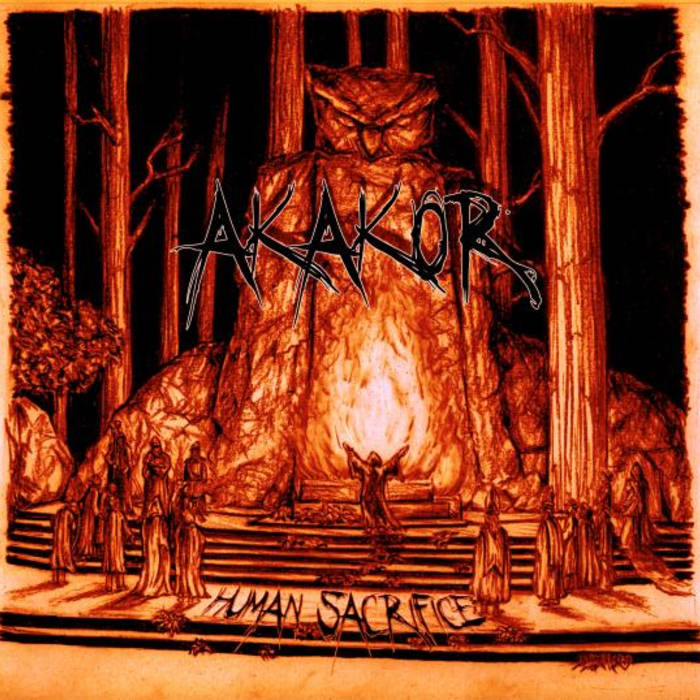 AKAKOR - Human Sacrifice cover 