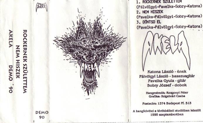 AKELA - Demo 1990 cover 