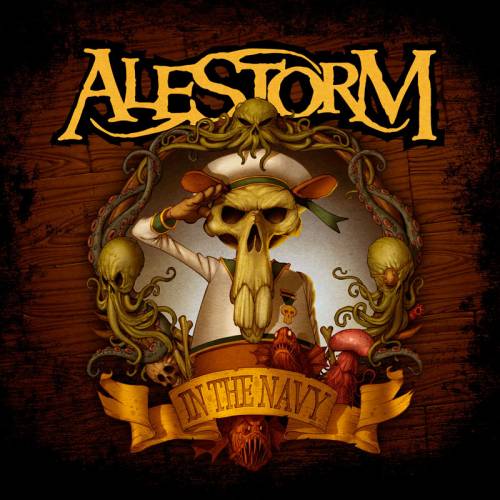 ALESTORM - In The Navy cover 