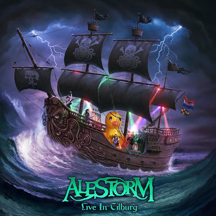 ALESTORM - Live in Tilburg cover 