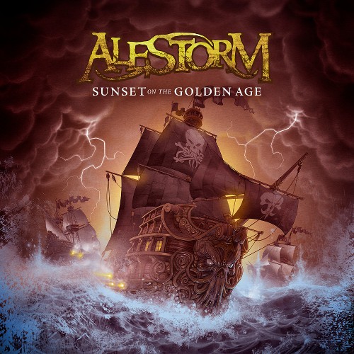 ALESTORM - Sunset on the Golden Age cover 