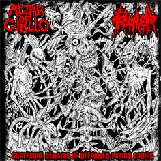 ALTAR OF GIALLO - Grotesque Remains Of Deformed Putrid Bodies cover 