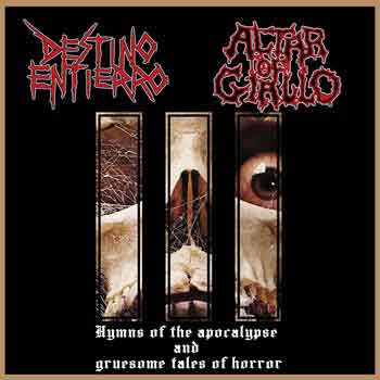 ALTAR OF GIALLO - Hymns Of The Apocalypse And Gruesome Tales Of Terror cover 