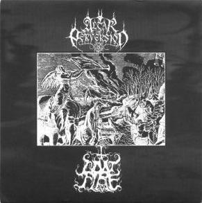 ALTAR OF PERVERSION - Daemonic Lust / At the Portals of Torment cover 