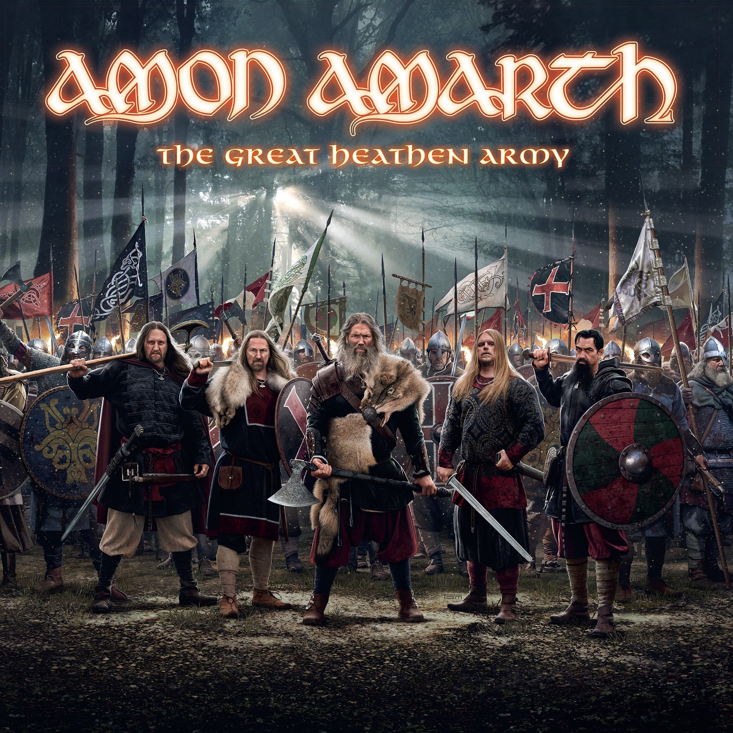 AMON AMARTH - The Great Heathen Army cover 