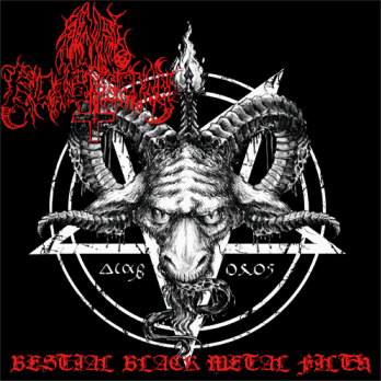 ANAL BLASPHEMY - Bestial Black Metal Filth cover 
