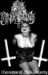 ANAL BLASPHEMY - Ejaculation of Black Impurity cover 