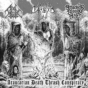 ANAL DESTRUCTOR - Araucarian Death Thrash Conspiracy cover 