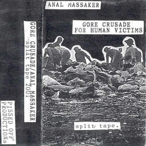 ANAL MASSAKER - 281 Sonx's of Spoken Noize/Gore Crusade for Human Victims cover 