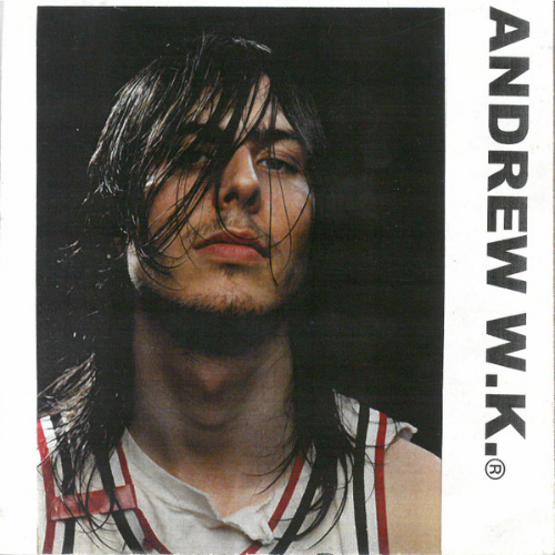 ANDREW W.K. - S/T Full Length Album Promo cover 