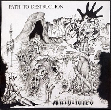 ANIHILATED - Path to Destruction cover 