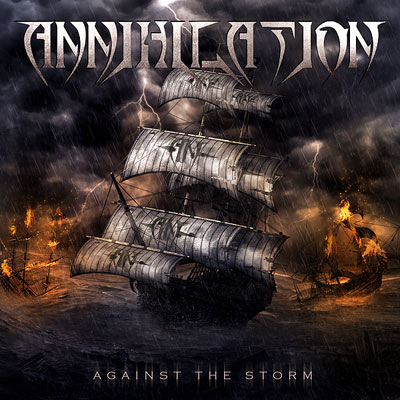 ANNIHILATION - Against The Storm cover 