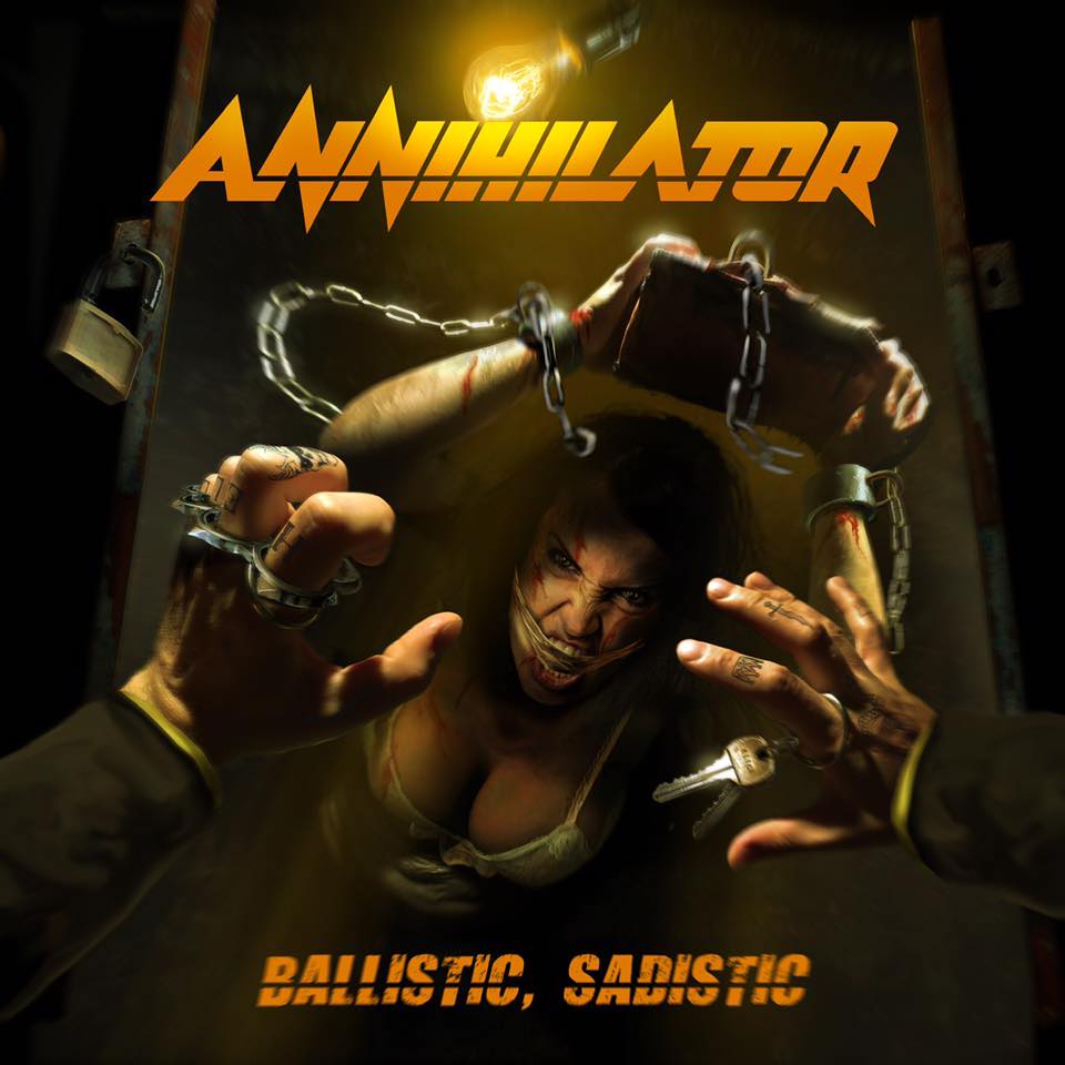 ANNIHILATOR - Ballistic, Sadistic cover 