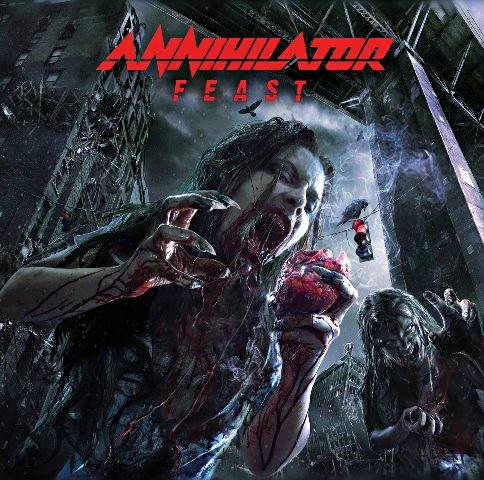 ANNIHILATOR - Feast cover 