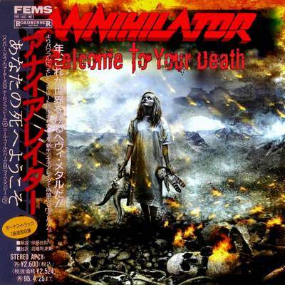 ANNIHILATOR - Welcome to Your Death cover 