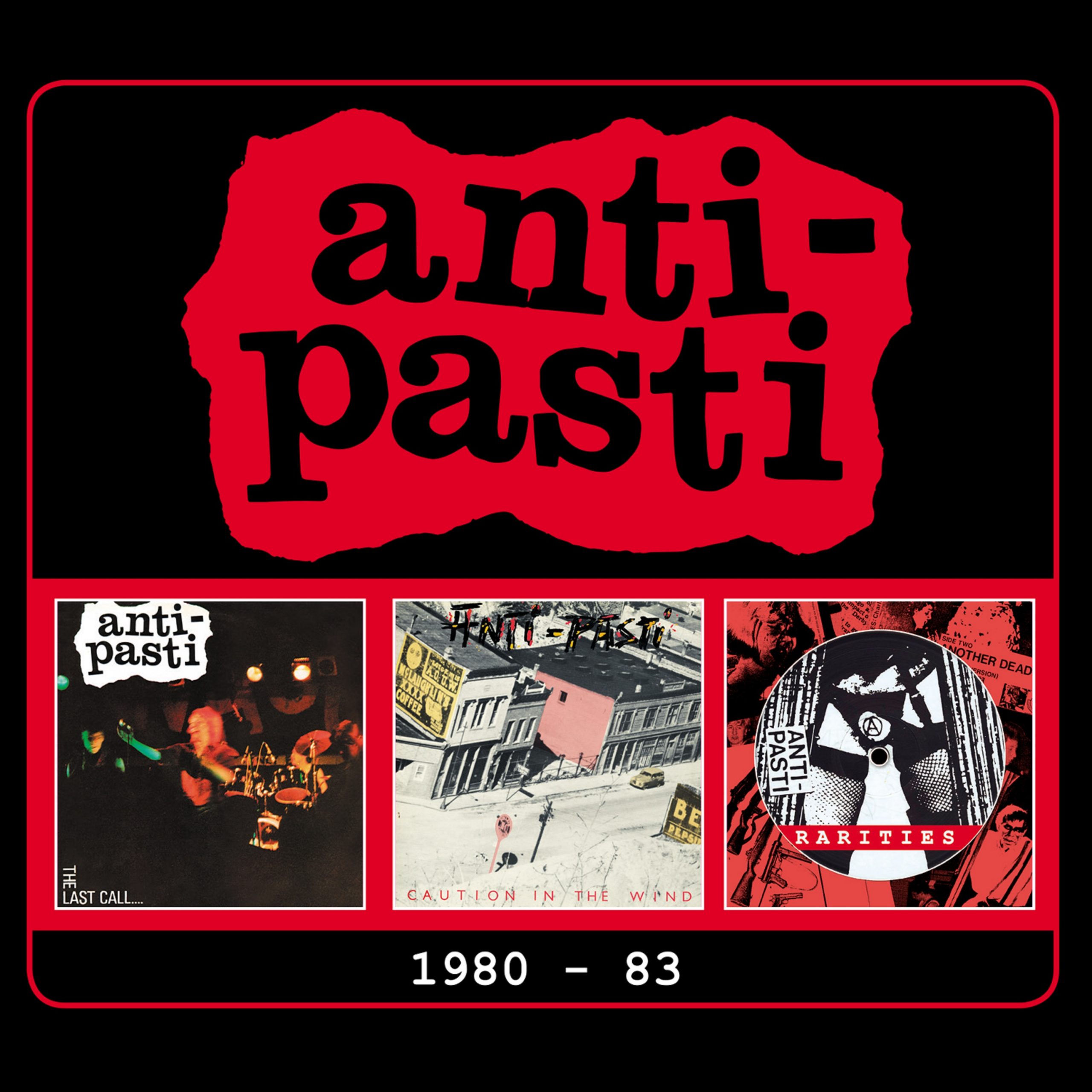 ANTI-PASTI - 1980 - 83 cover 