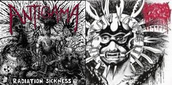 ANTIGAMA - Radiation Sickness / Thirteen Stabwounds cover 