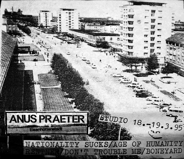 ANUS PRAETER - STUDIO 18.-19.3.95 cover 