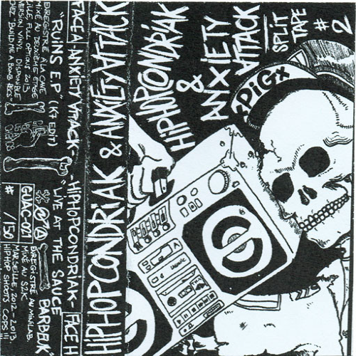 ANXIETY ATTACK - Hiphopcondriak & Anxiety Attack – Split Tape #2 cover 