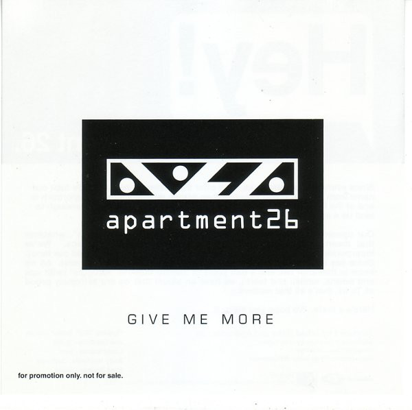 APARTMENT 26 - Give Me More cover 