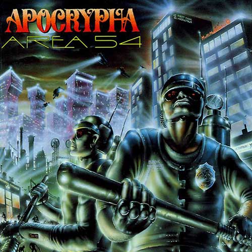 APOCRYPHA - Area 54 cover 