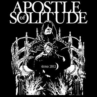 APOSTLE OF SOLITUDE - Demo 2012 cover 