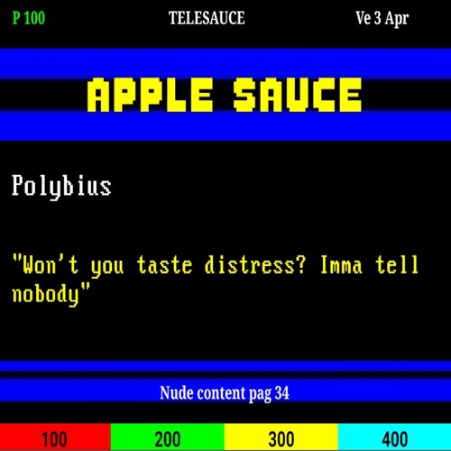 APPLE SAUCE - Polybius cover 