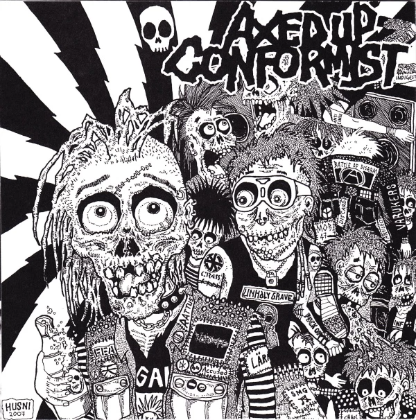 ARCHAGATHUS - Axed Up Conformist / Hellish Fury Unleashed cover 