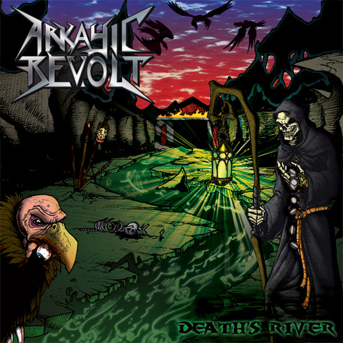 ARKAYIC REVOLT - Death's River cover 