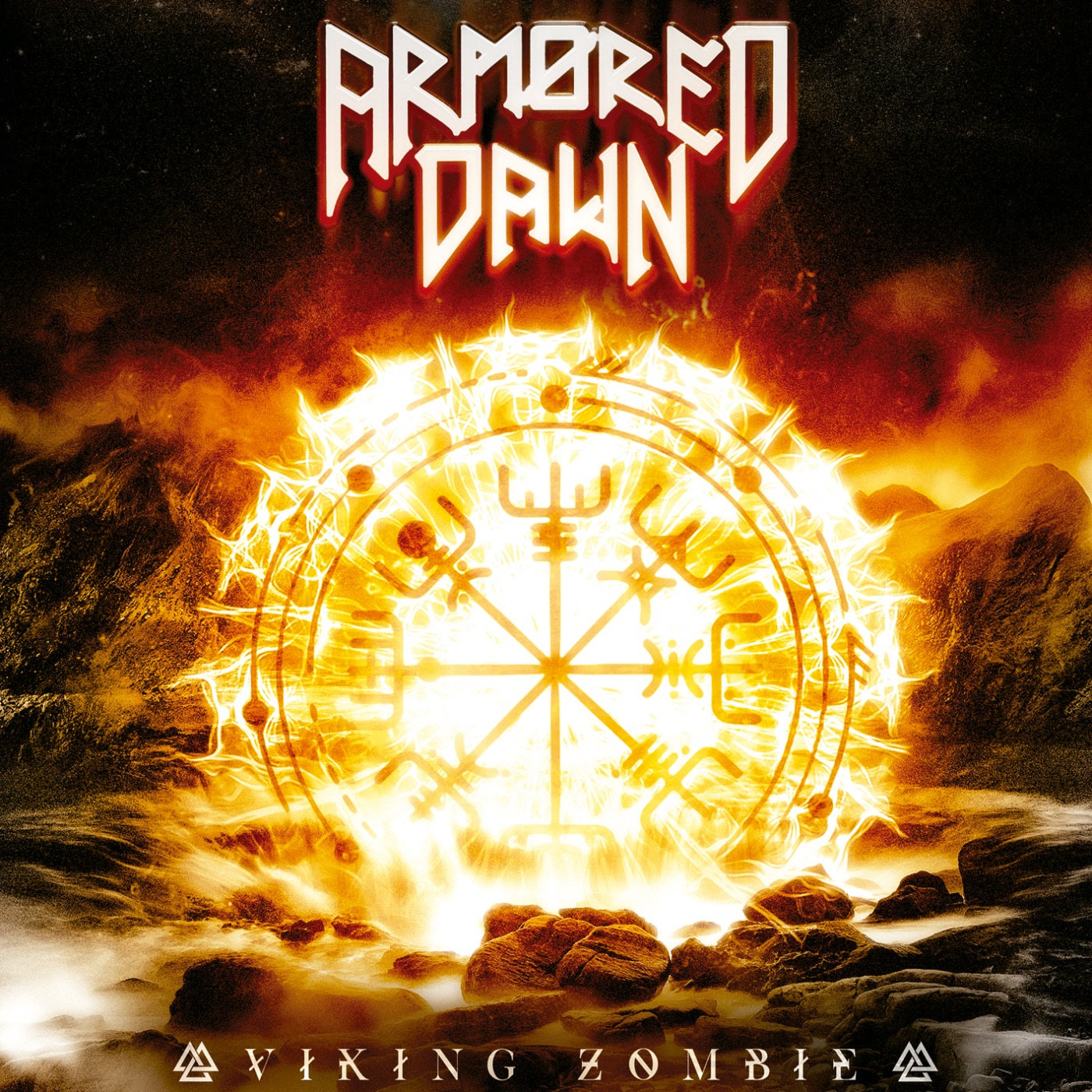ARMORED DAWN - Viking Zombie cover 