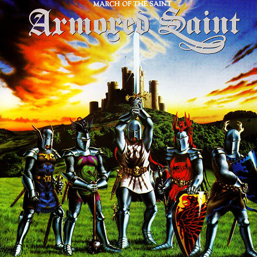 ARMORED SAINT - March of the Saint cover 