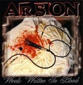 ARSON - Words Written In Blood cover 