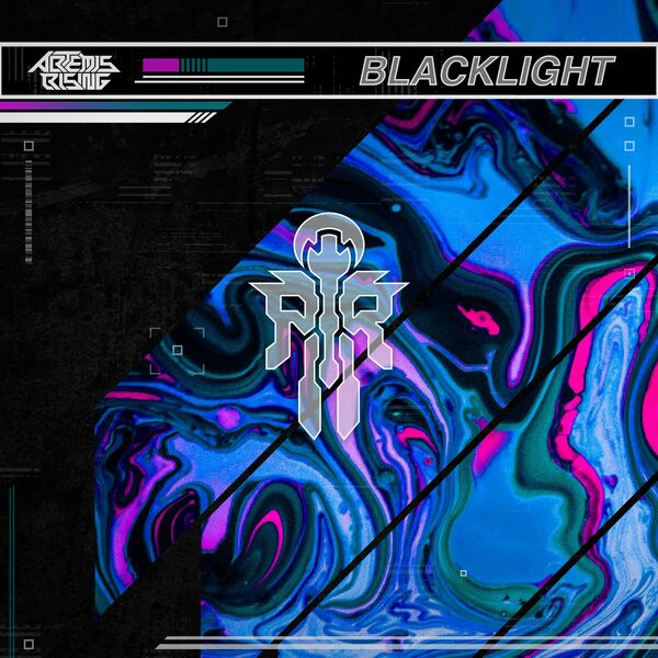 ARTEMIS RISING - Blacklight cover 