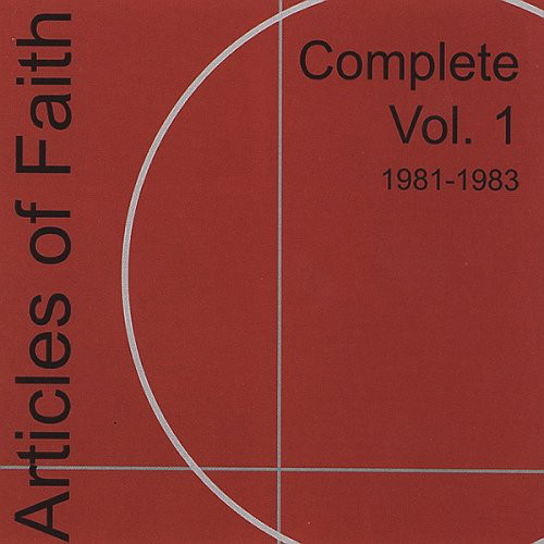 ARTICLES OF FAITH - Complete Vol. 1 1981-1983 cover 