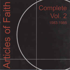 ARTICLES OF FAITH - Complete Vol. 2 1983-1985 cover 