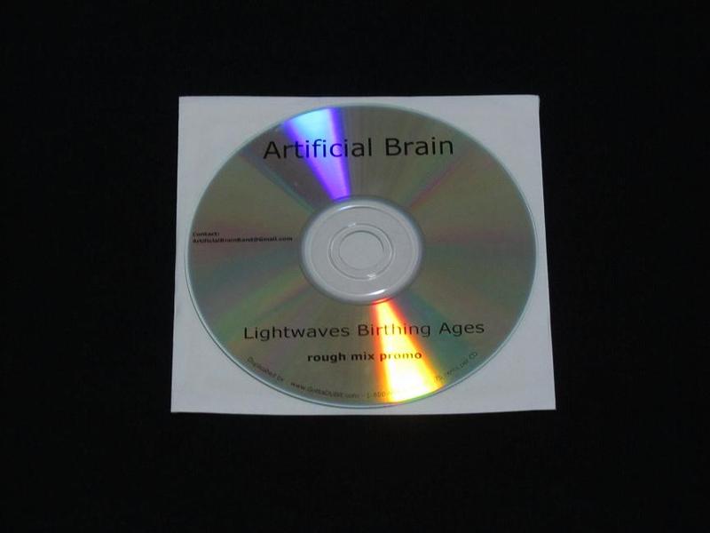 ARTIFICIAL BRAIN - Lightwaves Birthing Ages cover 