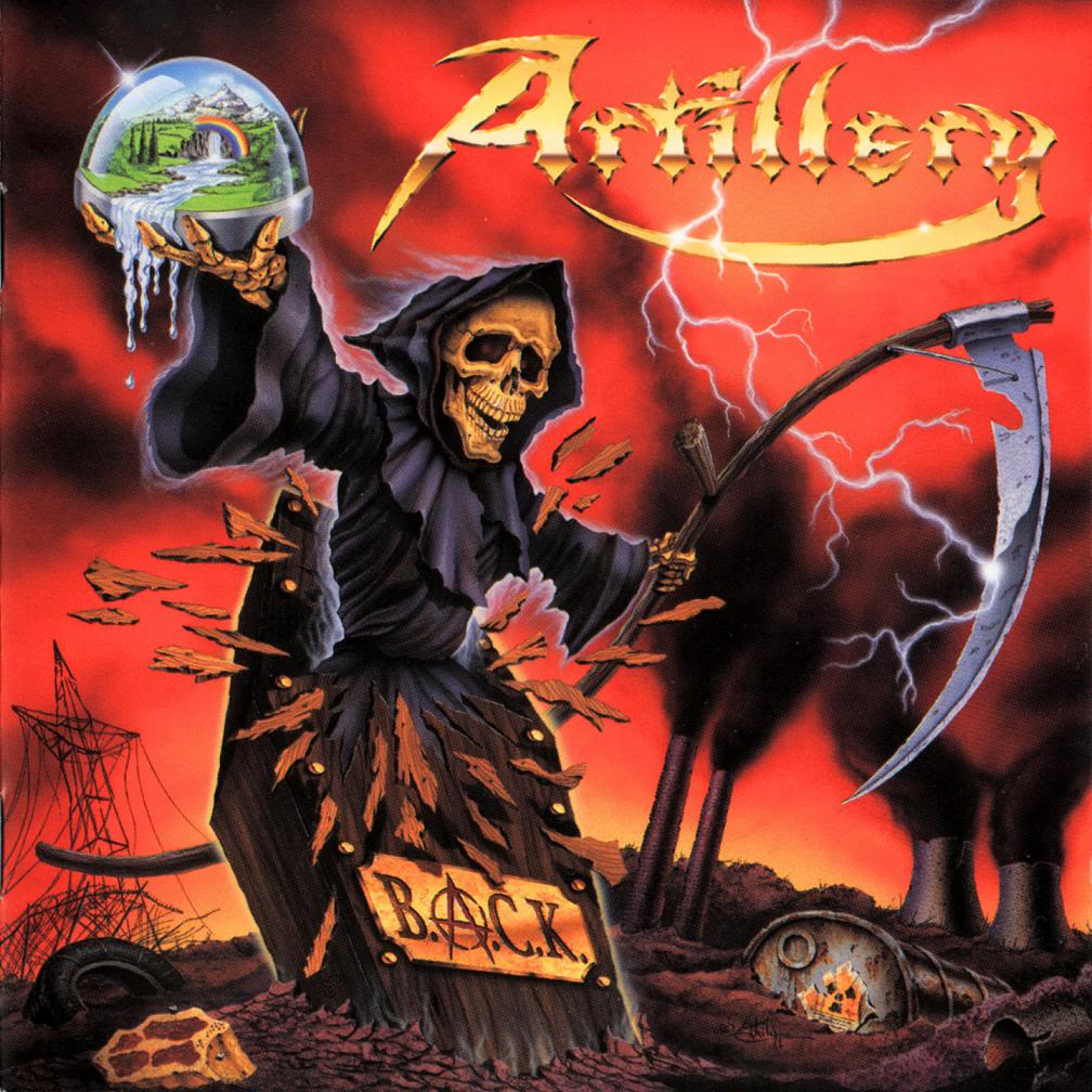 ARTILLERY - B.A.C.K. cover 