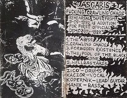 ASCARIS - Fucking Crawling Chaos cover 