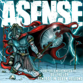 ASENSE - The Cold Nightmares of Belphegor: Tempest in Seven Regions cover 