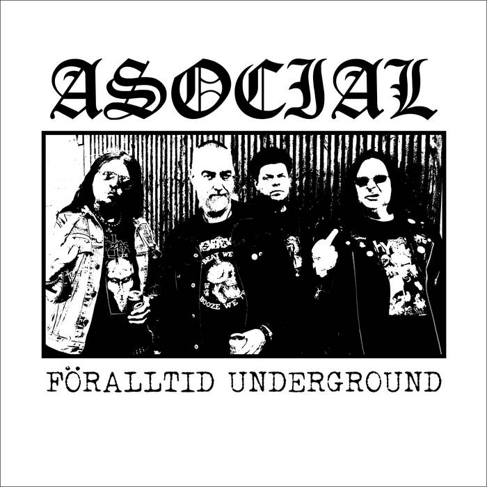 ASOCIAL - Föralltid Underground cover 
