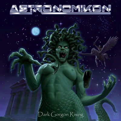 ASTRONOMIKON - Dark Gorgon Rising cover 
