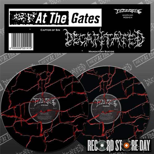 AT THE GATES - At the Gates / Decapitated cover 