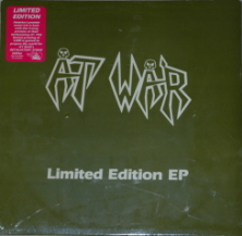 AT WAR - Limited Edition EP cover 