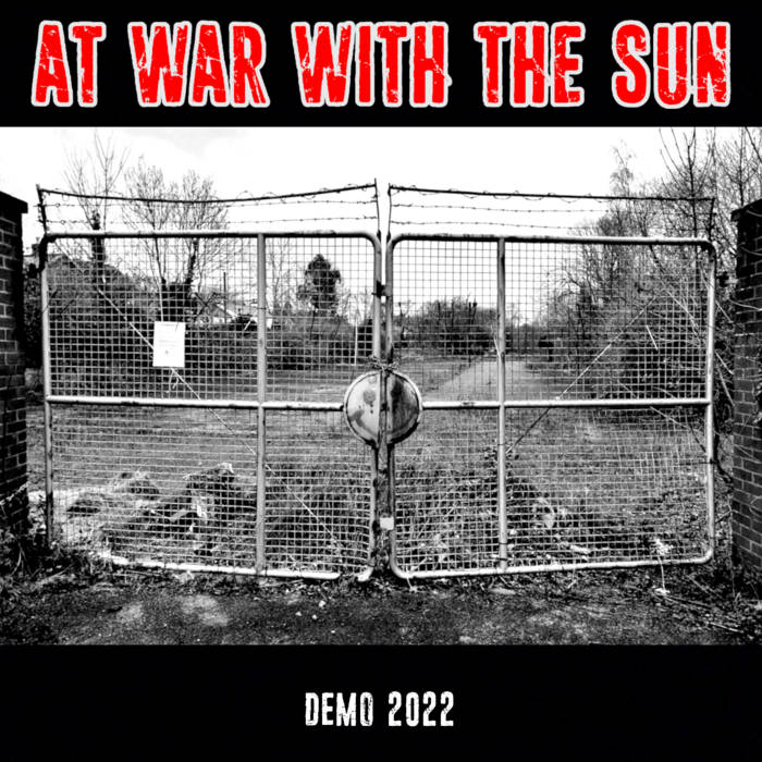 AT WAR WITH THE SUN - Demo 2022 cover 