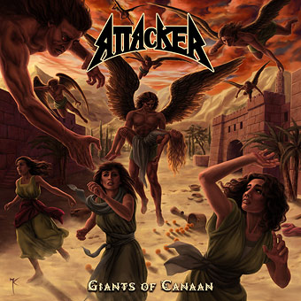 ATTACKER - Giants of Canaan cover 
