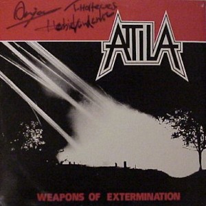 ATTILA - Weapons of Extermination cover 