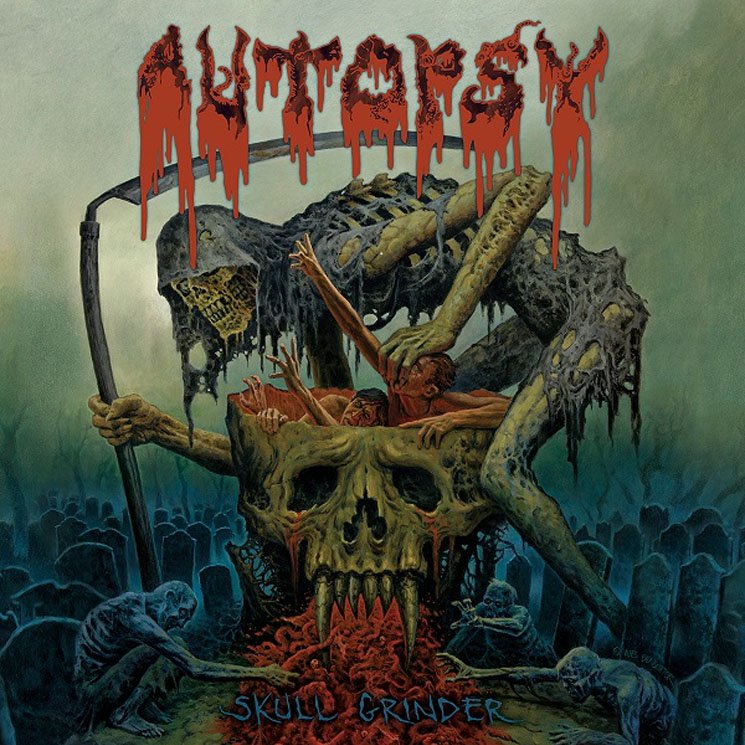 AUTOPSY - Skull Grinder cover 