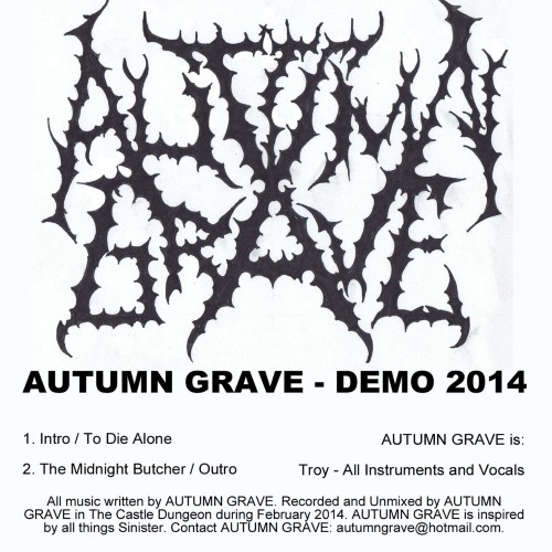 AUTUMN GRAVE - Demo 2014 cover 