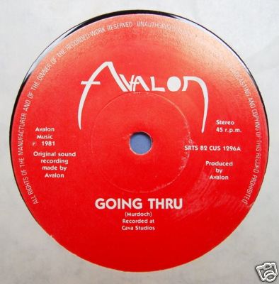 AVALON - Going Thru' cover 